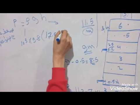 حل اهم مسائل الضغط كتاب الامتحان فيزياء تانيه ثانوي 2020حسن الكيلاني