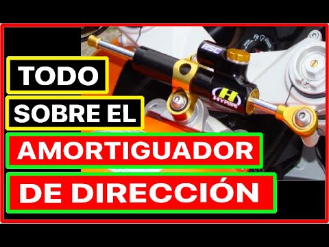 Vídeo: Què és un amortidor de direcció de moto?