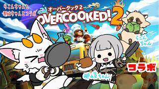 【#龍尾】１人と２匹でクッキング！🐾【#ゲーム雑談】【#Vtuber】【オーバークック２】