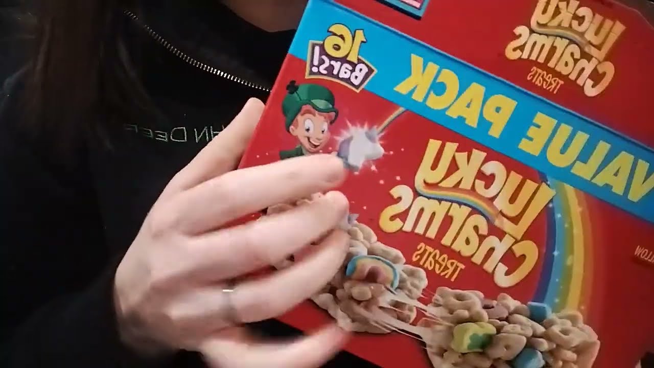 ASMR St Patty's treat backs for delivery drivers