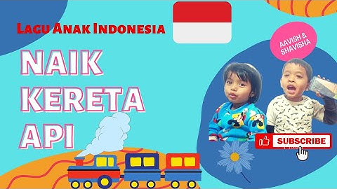 Lagu Naik Kereta Api | Aavish & Shavisha | Naik Kereta Api #vlog #youtube