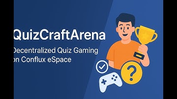 🚀 QuizCraftArena | Decentralized Quiz Gaming on Conflux eSpace Testnet 🎮💡