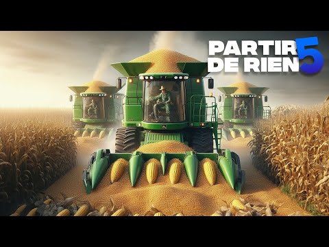 Les 3 MOISSONNEUSES dans les champs ! | Partir De Rien Saison 5 #88 | (Farming Simulator 22)