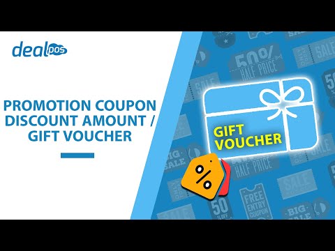 Promotion Coupon – Discount Amount / Gift Voucher