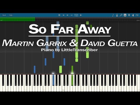 Martin Garrix & David Guetta - So Far Away (Piano Cover) by LittleTranscriber