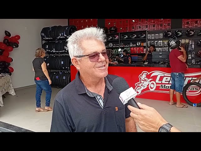Inauguração da nova loja da Central Moto Peças em Penedo