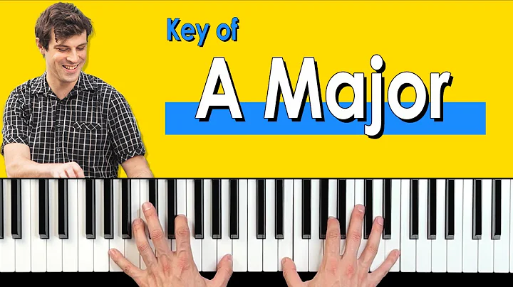 A Major Scale - Fingering and Chords for Piano