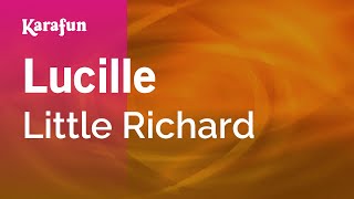 Lucille - Little Richard | Karaoke Version | KaraFun chords