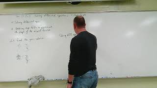 AP Calculus Sec. 5.1/5.2 Solving Differential Equations and Slope Fields - Part 1