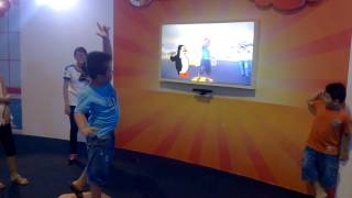 Dancing game using Kinect - Enfa A+ event
