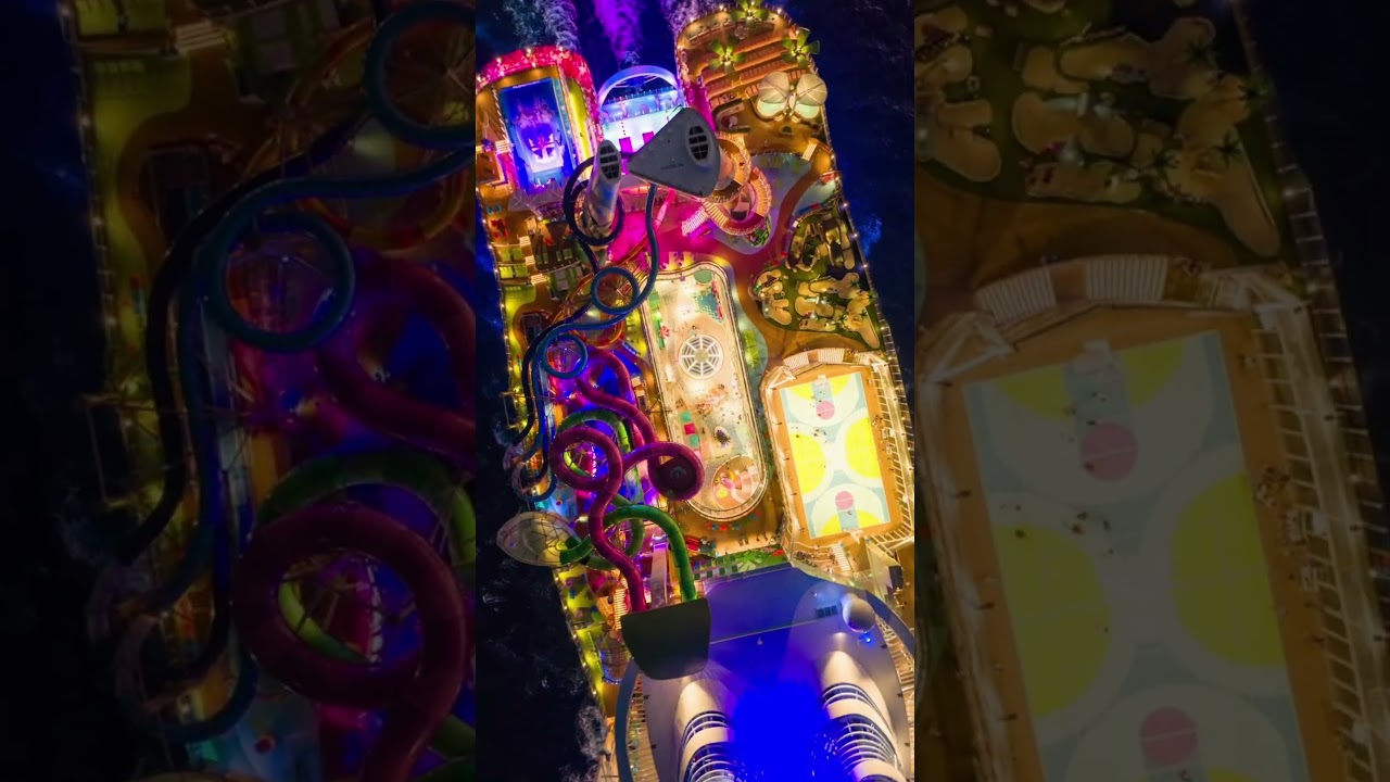 🚢 Icon of the Seas from above