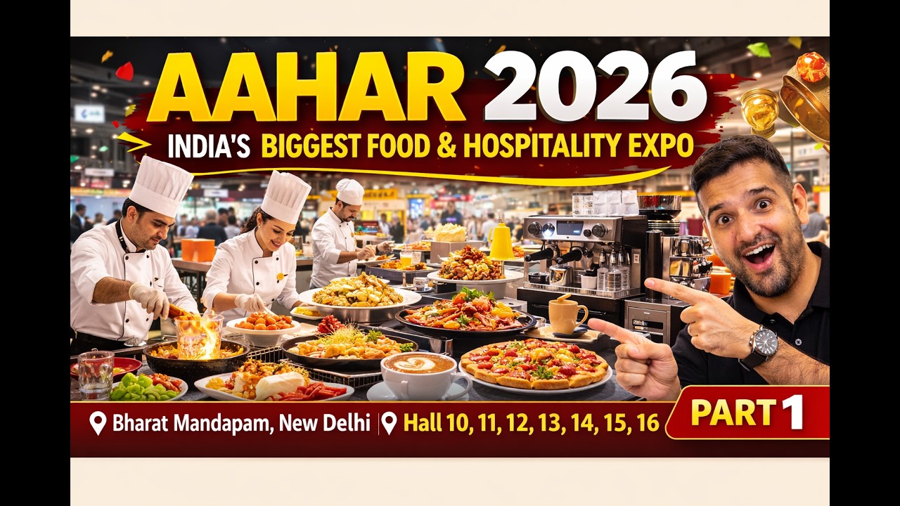 AHAR 2026 🔥 India’s Biggest Food & Hospitality Expo | Crores Ka Food Business 🚀