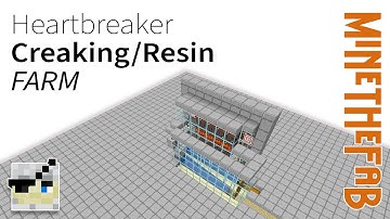 The Heartbreaker - a simple resin / creaking farm for Minecraft 1.21.4