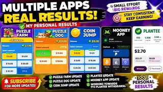 🔥 PUZZLE FARM • PUZZLE DOG • COIN JUMP UPDATE 💰 PLANTEE & MOONEY | MY PERSONAL RESULTS