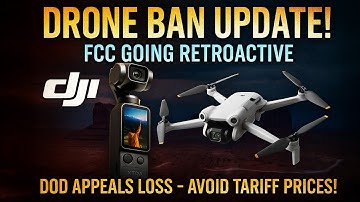 FCC Going Retroactive on Drone Parts Ban, DOD Appeal, FAA Changes - Drone Update!