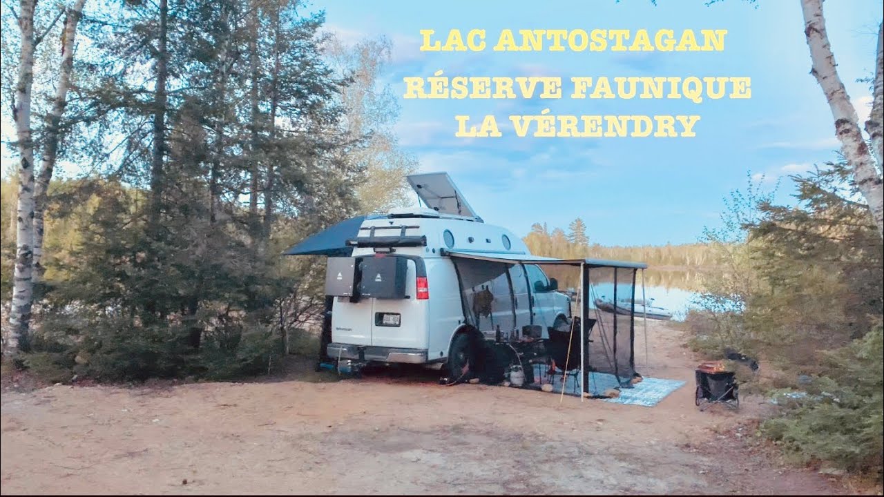Réserve faunique La Vérendry au lac Antostagan
