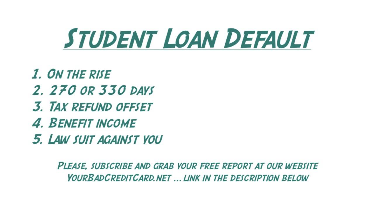 How to get loan out of default