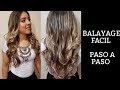 BALAYAGE TECNICA FACIL EXPLICADA PASO A PASO.