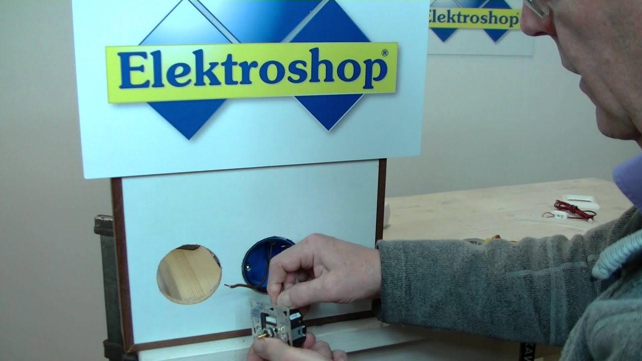 Schakelaar vervangen door een dimmer Hoe doe je dat? (Instructievideo