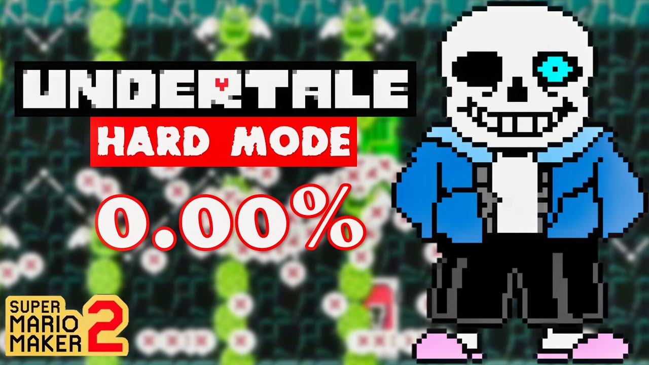 Super Mario Maker 2 - UNDERTALE: Sans Fight (0.00% Clear Rate) 