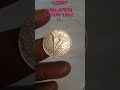 COINS MALAYSIA TAHUN 1992#1$