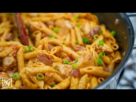 How to make EXTRA Creamy Cajun Chicken Pasta!