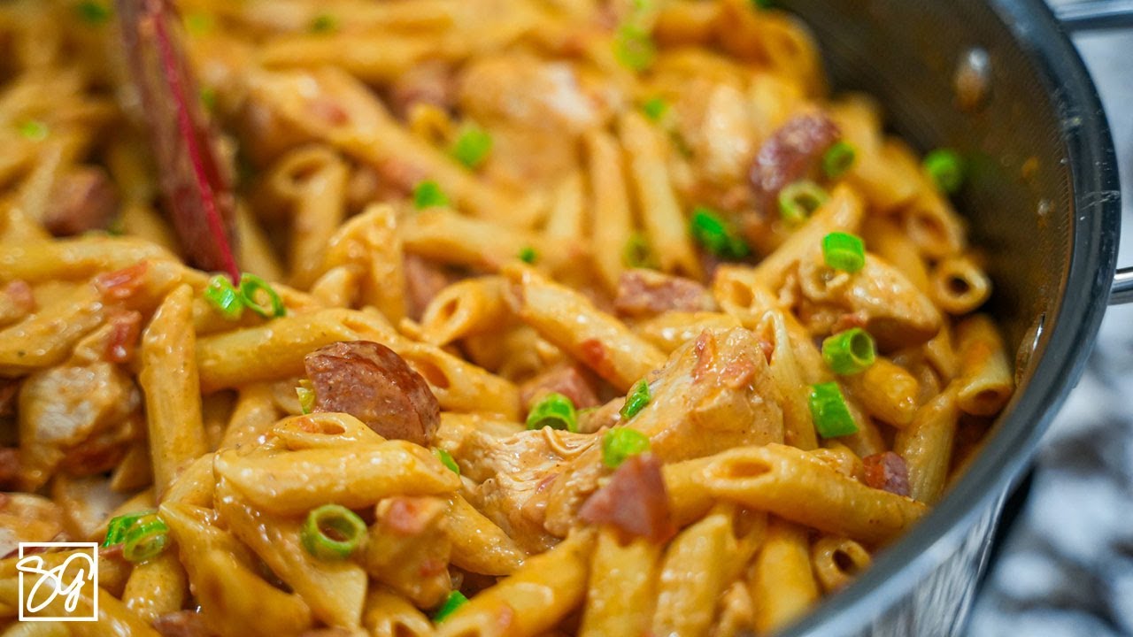 How to make EXTRA Creamy Cajun Chicken Pasta! YouTube