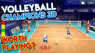Volleyball Champions 3D First Impressions [Android Gameplay Walkthrough] screenshot 4