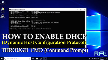 DHCP inschakelen via CMD (opdrachtprompt) - Windows 10/8/7