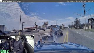 Police Chase After Suspect Allegedly Runs Former Boss Off the Road