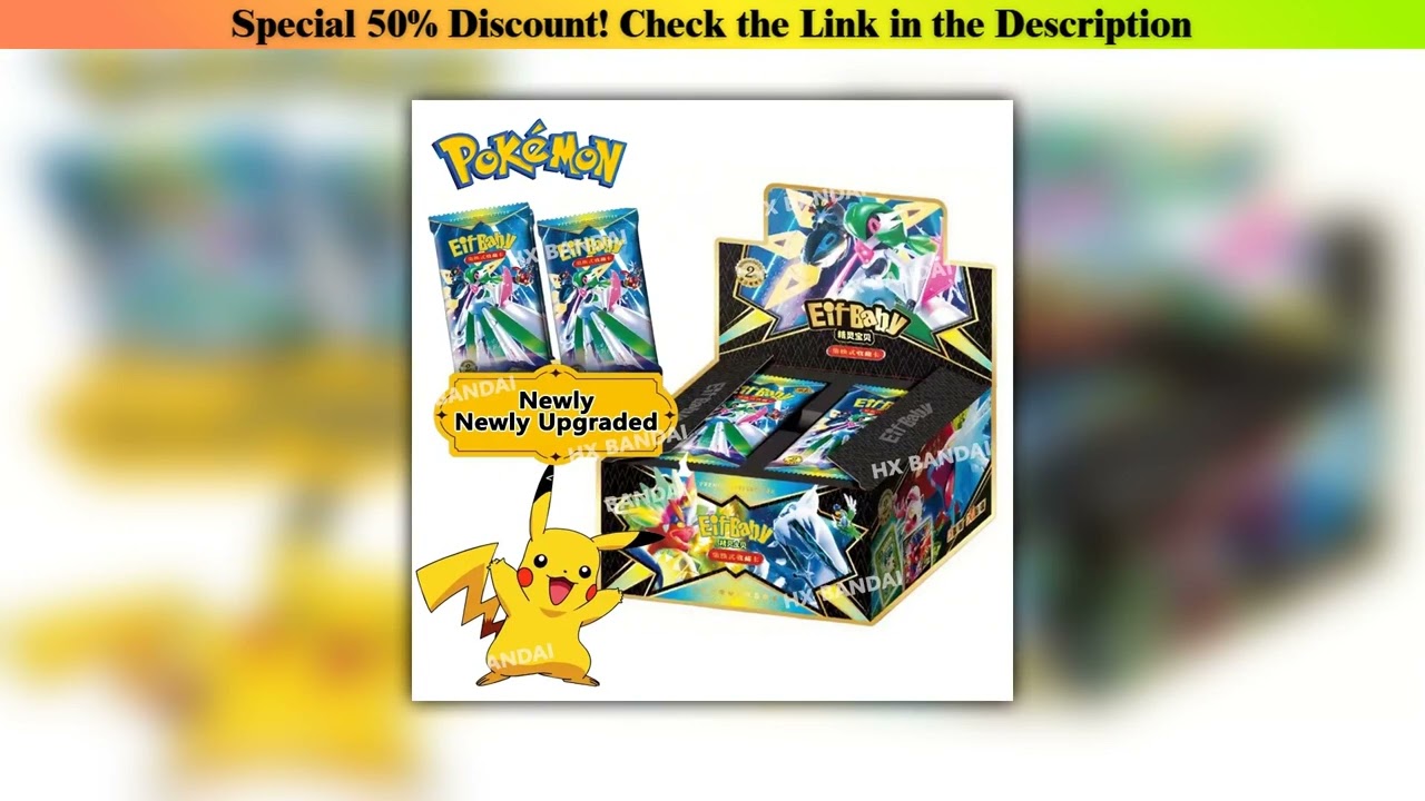 Review 30 Bag Pokemon Anime Game Elf Card Luxury Pet Card Collection Exchange Gift Box Card Toys Ch
