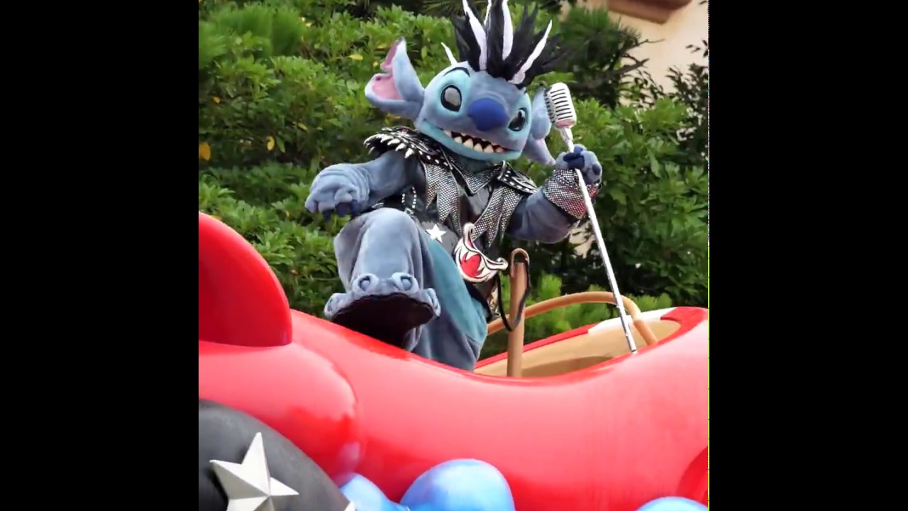 Tdl ポップンライブでスティッチがカッコいい Youtube