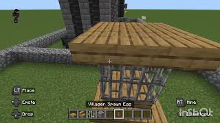 Minecraft: easy cage build  #minecraft #gaming #viral #shorts