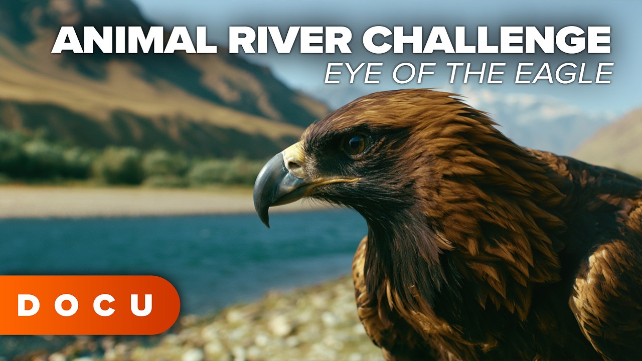 EAGLE HUNTERS | Animal River Challenge: Eye of the Eagle (River predators in action)