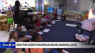 John E Ford students win News4Jax Reading Awareness Contest