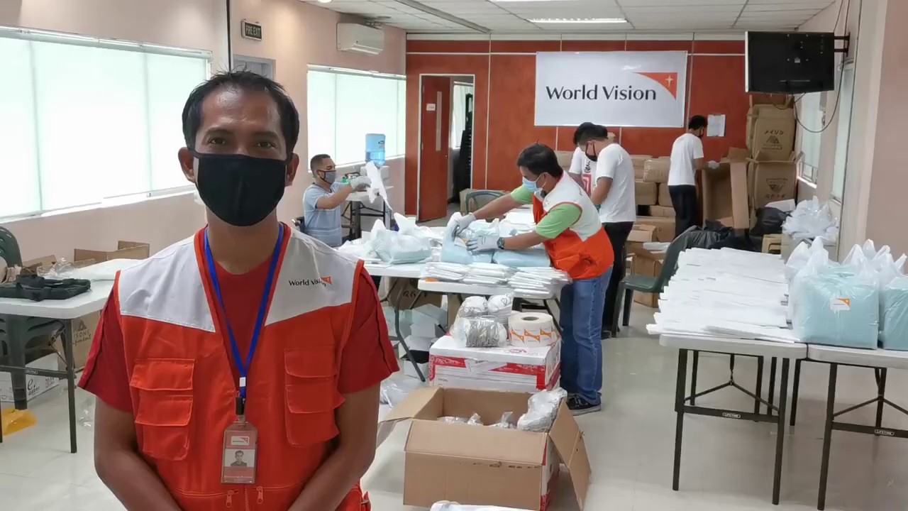World Vision prepares to distribute protective equipment to medical frontliners in the Philippines