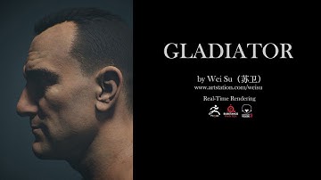 Gladiator, Marmoset Toolbag 3 Real-Time Rendering