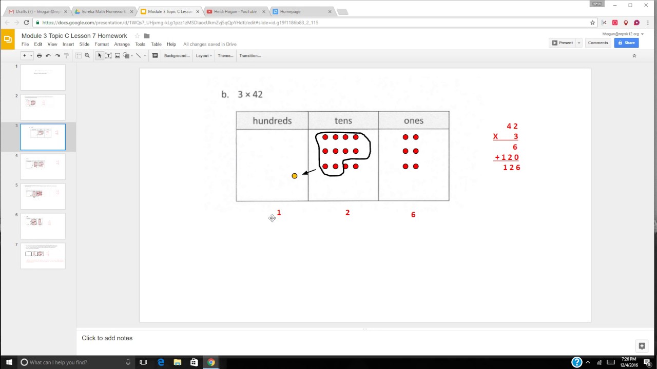 Module 3 Topic C Lesson 7 Homework - YouTube