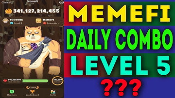 memefi daily combo | Level - 5 | today memefi 2,000,000 coin