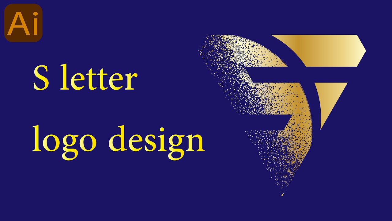 آموزش طراحی لوگوی حرف اس | S letter logo design tutorial - YouTube
