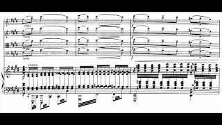 [Florent Schmitt] Movement II of Piano Quintet Op.51 (Score-Video)