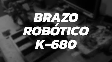 Manipulación de Brazo Robótico K-680 por Bluetooth (Producto Final)