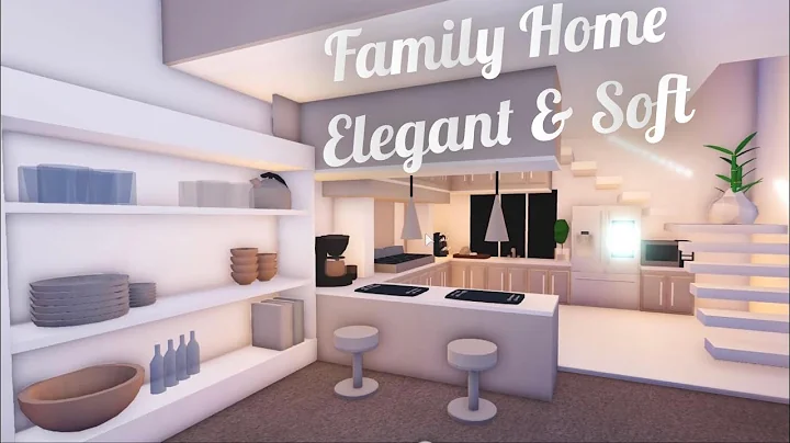 Soft Elegant Aesthetic Family Home - Tour and Speed Build - Adopt Me! - DayDayNews