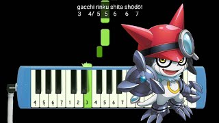 Not Pianika Season 2 Digimon Universe Opening