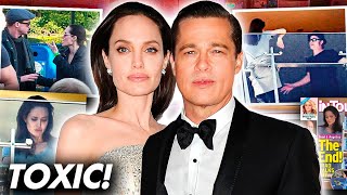 Angelina Jolie And Brad Pitt&#39;s Broken Marriage Was More TOXIC Than You Think