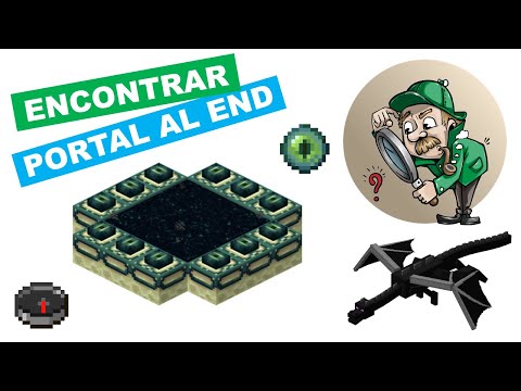 ? Cómo ENCONTRAR STRONGHOLDS en Minecraft / Cómo encontrar el PORTAL AL END