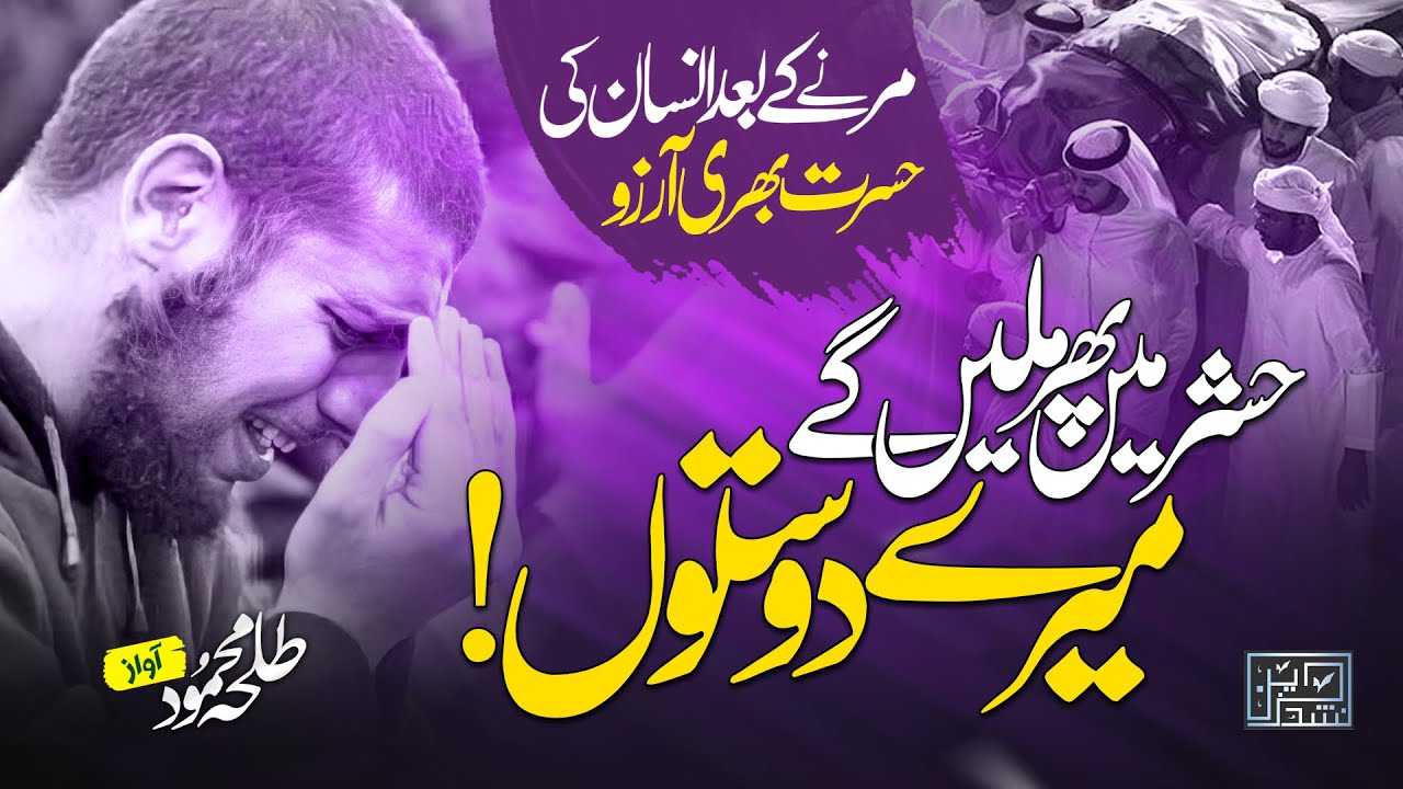 Tearful Emotional Kalam  Hashar Mein Phir Milenge by Talha Mehmood  Nasheed e Hazeen