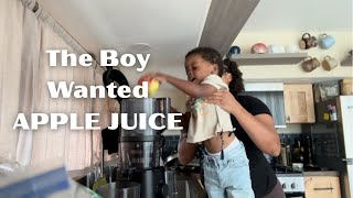 Apple Orchard Trip Means HOMEMADE APPLE JUICE 
