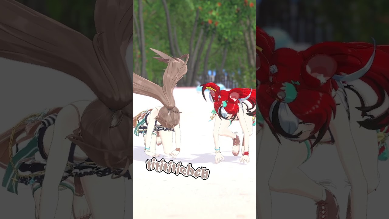 【preYdator SUMMER】YOGA CHALLENGE #preYdator #hololivesummer2023 #shorts