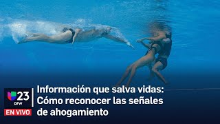 🔴 Información que salva vidas: Cómo reconocer las señales de ahogamiento